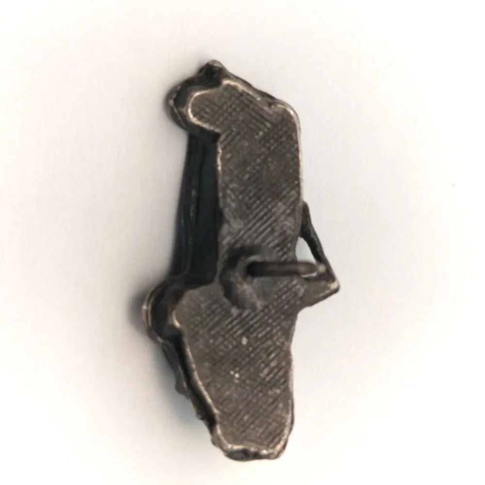 Vintage Classic Car Pin Brooch Automobile Silver Tone Roadster Lapel